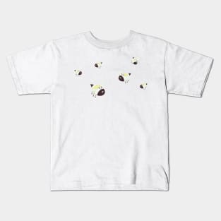 Happy funny bees Kids T-Shirt